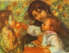Haga click para ver la imagen ampliada gabrielle with renoir's children.jpg